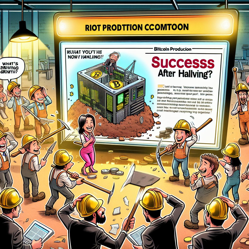 Riot Platforms Achieves Bitcoin Production Milestone After Halving: What's Driving Growth?